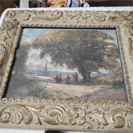Painting by the artist John Muirhead, R.S.W.,1907