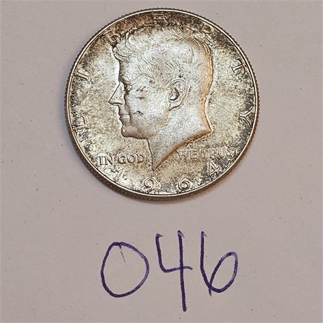 1964 Kennedy Half Dollar.Silver