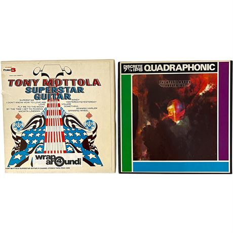 Reel to Reel Tapes - Quadraphonic "Awakening" & Tony Mottola "Superstar Guitar"