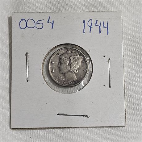 1944 Mercury Dime, Silver