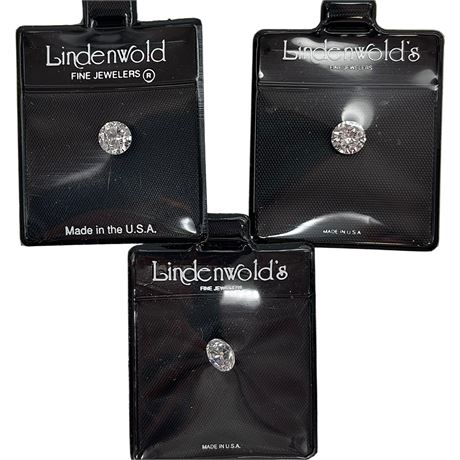 3 CTW Cubic Zirconia Gemstones by Lindenwold's
