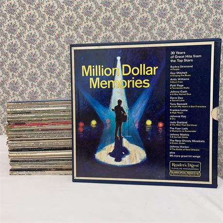 Large Lot of Misc Vinyl Records