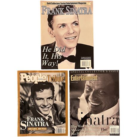 Vtg Frank Sinatra Magazines