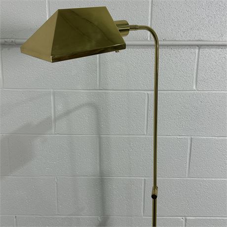 Floor Lamp with Adjustable Shade and Height