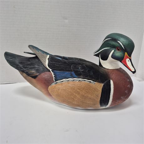 George Kruth & The Danbury Mint Wood Duck Decoy