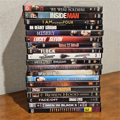 DVD Lot 3-Mix