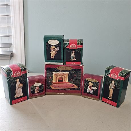 (7) Hallmark Keepsake Ornaments in Original Boxes Lot 3