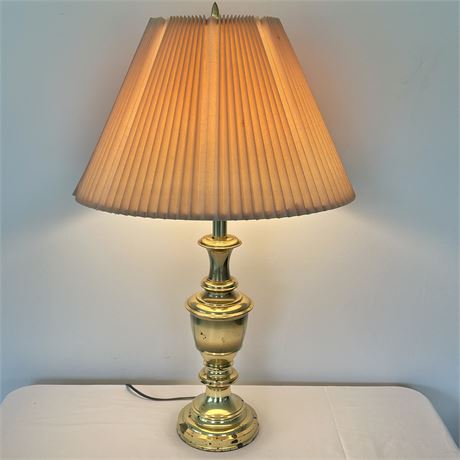 3-way Brass Table Lamp