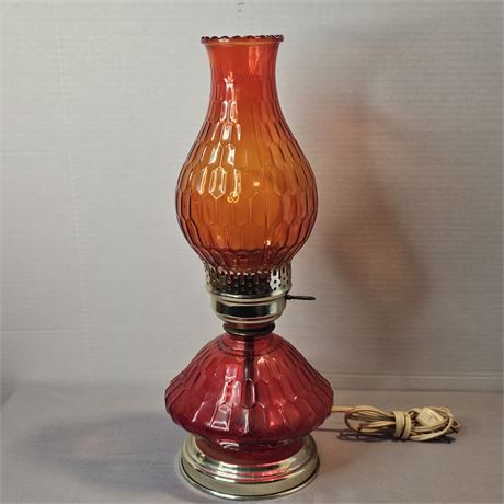 15.5" Hurricane Lamp (Corded-Not Oil)