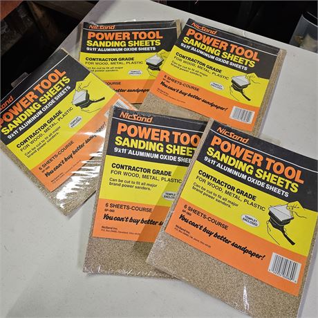 Large assortment of Sandpaper