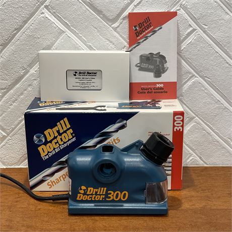 Drill Doctor 300 Drill Bit Sharpener with Box