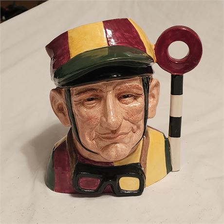 Royal Doulton "Jockey" character jug.