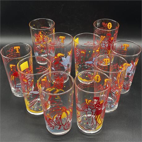 (10) Libbey Walt Disney's Cinderella Glasses