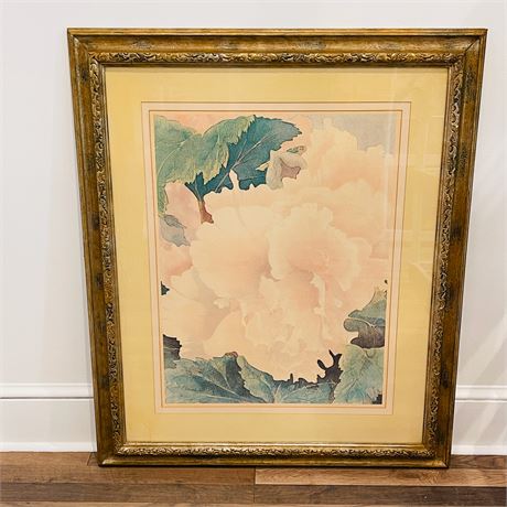 Decorator Framed Floral Print