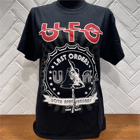 UFO Last Orders 50th Anniversary 2019 Tour T-Shirt Size Large