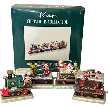 Disney's Christmas Collection 4pc Mickey Mouse Holiday Express Set w/ Box