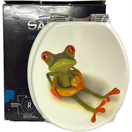 NIB Sanilo Frog Toilet Seat Cover
