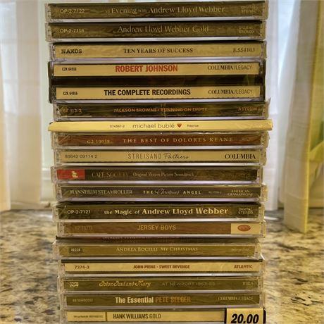Sealed CD Bundle