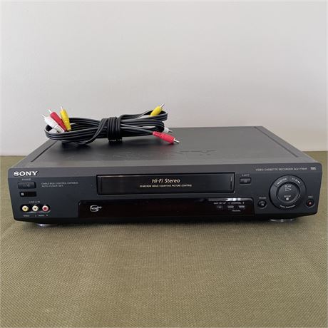 Sony Video Cassette Recorder SLV-779HF