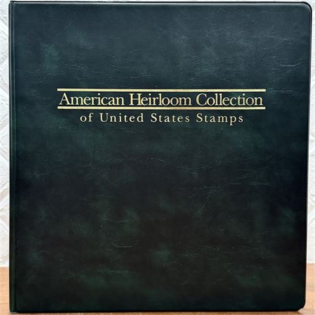 Stamp Binder - American Heirloom Collection of United States Stamps
