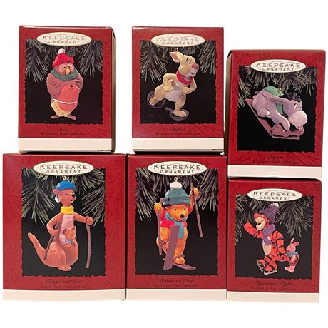 Hallmark Keepsake Winnie the Pooh Collection Ornaments