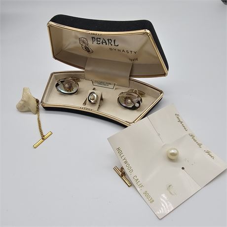 Vintage Pearl Dynasty by Swank-Men's Boxed Set