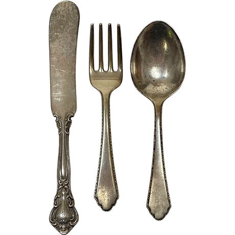 Sterling Silver Small Flatware Place Setting