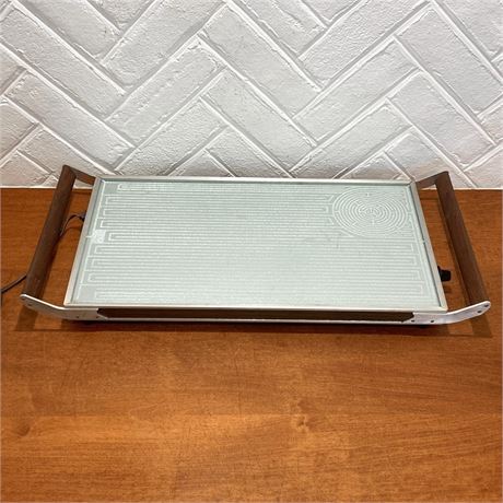 Vtg Salton Cosmopolitan Food Warming Tray