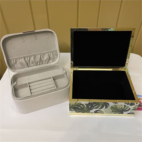 NWT Seaside Escape Jewelry Box & Organizing Jewelry Case