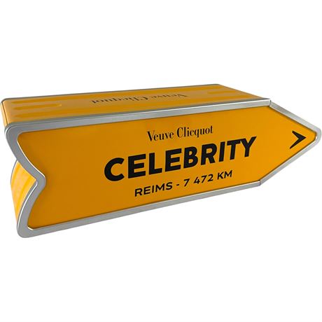 Veuve Clicquot Celebrity 750ml Champagne Tin - Empty Tin