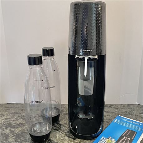 SodaStream Sparkling Water Maker & Two Plastic Bottles