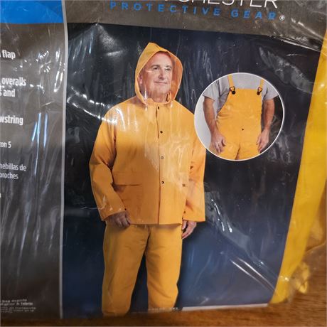 Westchester Brand 3 Piece 3XL Rain Suit *NEW*