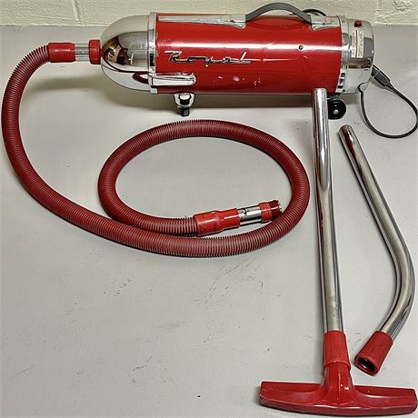 Vintage Royal Cannister Vacuum 901-23927