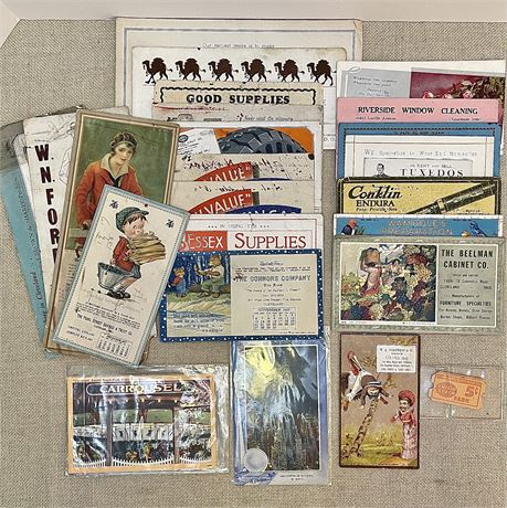 Vintage Advertising Memorabilia