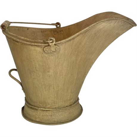 Vintage Metal Coal Scuttle