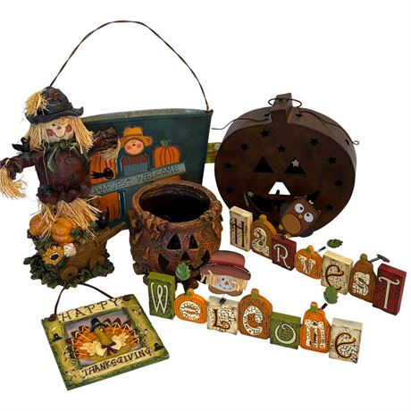Autumn Harvest Home Decor