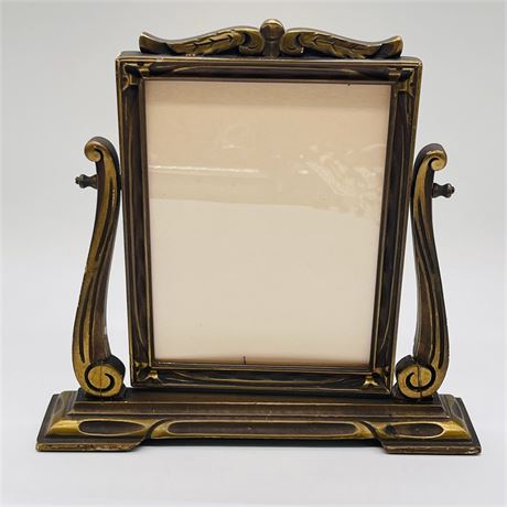 Antique Cheval Wood Framed Table Top Photo Frame