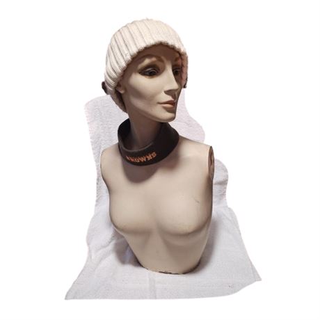 Female Mannequin Head Bust Wig Hat Display Stand Advertising MODEL MODEL Wigs
