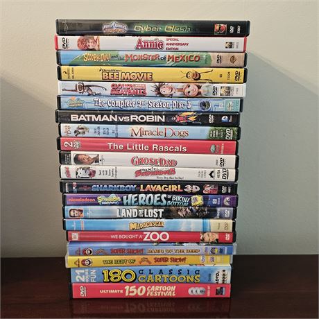 20~ Kid DVD Lot