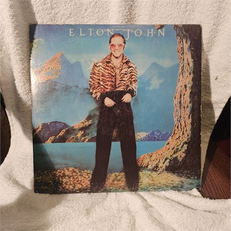 Album cover for Elton John's 1974 album, Caribou.