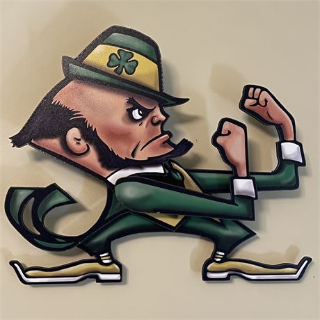 Notre Dame Fighting Irish Pressed Wood Wall Hanging