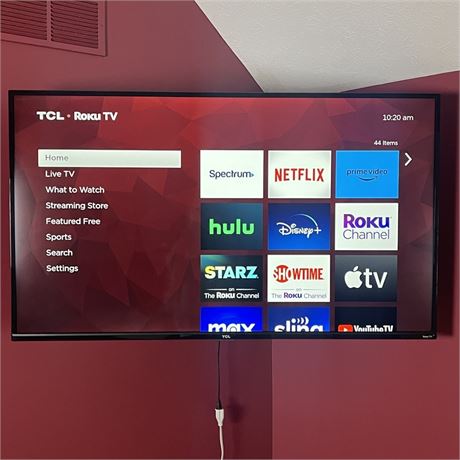TCL 55" 4K Smart LED Roku Television w/ Remote
