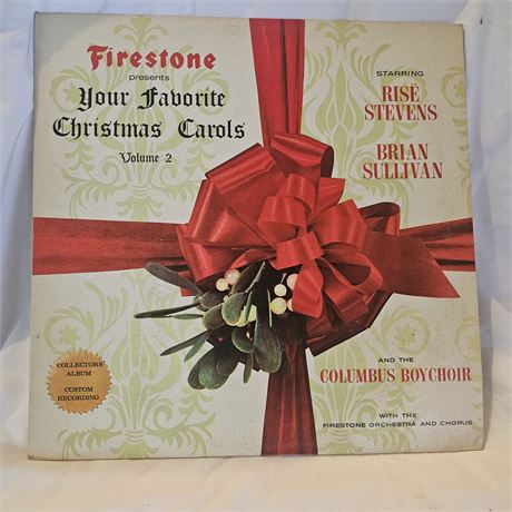 "Firestone Presents Your Favorite Christmas Carols Volume 2".
