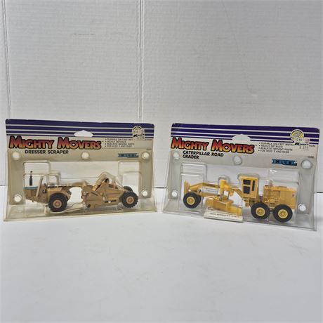 NIB 2 - 1988 Ertl Mighty Movers