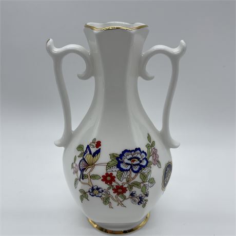 Royal Tera Fine Bone China Double Handled Urn Vase