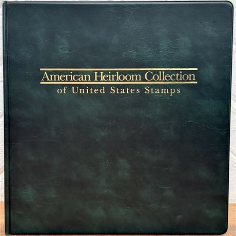 Stamp Binder - American Heirloom Collection of United States Stamps