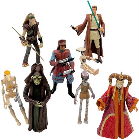 1999 Hasbro Star Wars Figurines