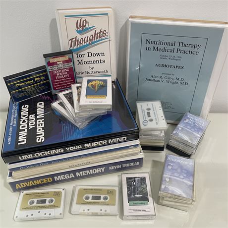 Self-Help Motivating Cassette Tapes