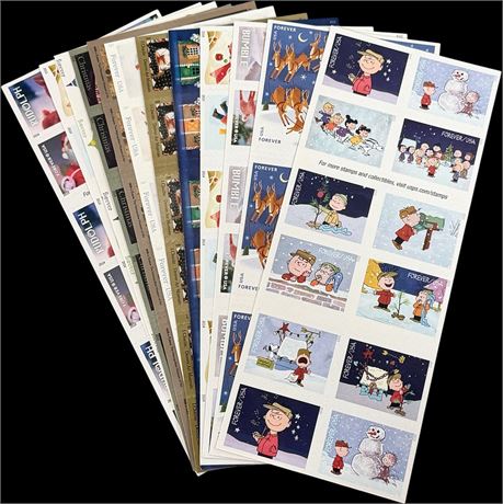 Forever Stamps - 12 Sheets