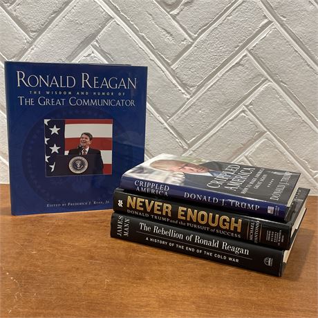 Ronald Reagan & Donald Trump Presidential Novels